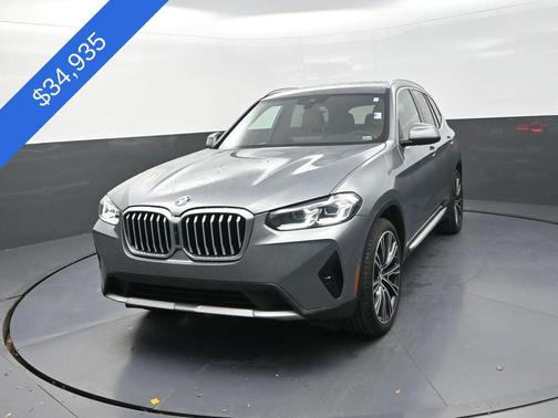 Skyscraper Gray Metallic 2023 BMW X3 xDrive30i