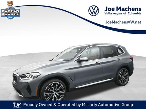 Skyscraper Gray Metallic 2023 BMW X3 xDrive30i