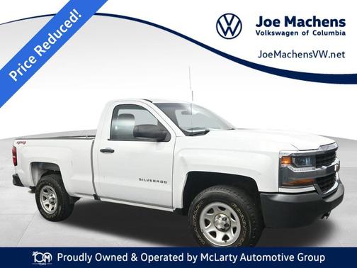 Summit White 2018 Chevrolet Silverado 1500 WT