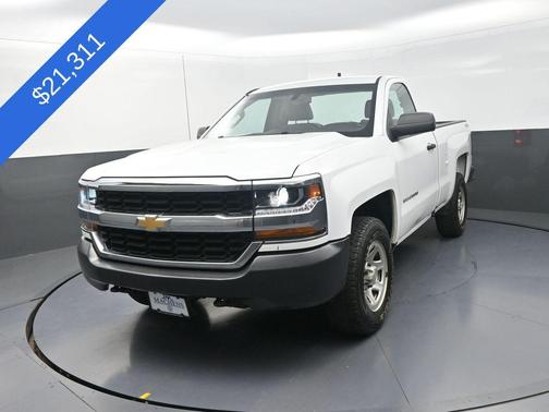 Summit White 2018 Chevrolet Silverado 1500 WT