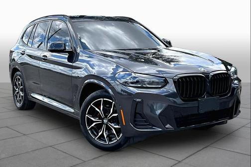 Dark Graphite Metallic 2024 BMW X3 xDrive30i