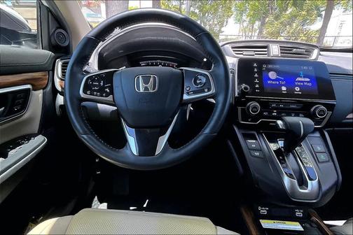Platinum White Pearl 2021 Honda CR-V AWD Touring