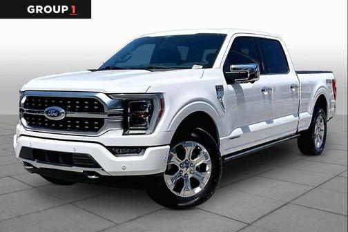 STAR WHITE METALLIC TRICOAT 2022 Ford F-150 Platinum