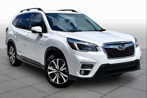 Crystal White Pearl 2021 Subaru Forester Limited
