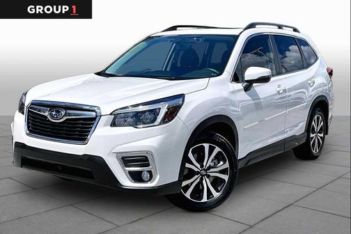Crystal White Pearl 2021 Subaru Forester Limited