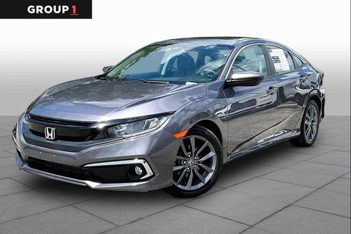Modern Steel Metallic 2020 Honda Civic EX