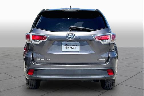 Predawn Gray Mica 2016 Toyota Highlander Limited Platinum