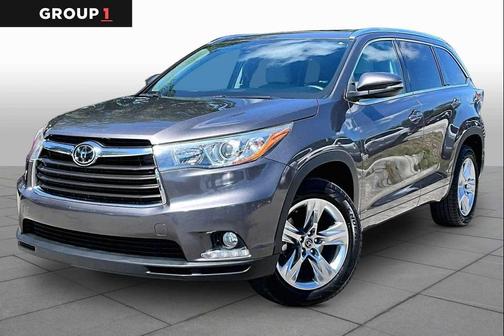 Predawn Gray Mica 2016 Toyota Highlander Limited Platinum