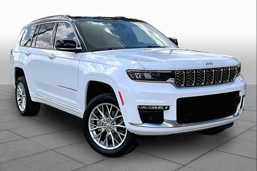 Bright White Clearcoat 2024 Jeep Grand Cherokee L Summit
