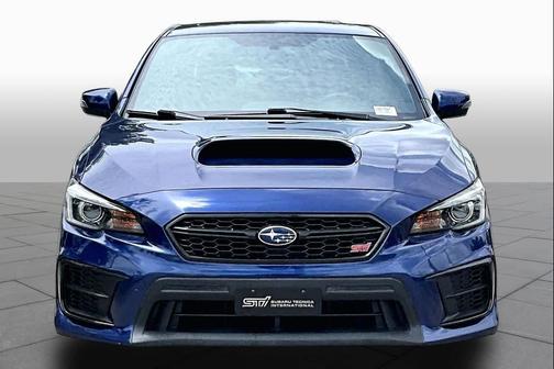 Lapis Blue Pearl 2020 Subaru WRX STI Limited w/Lip