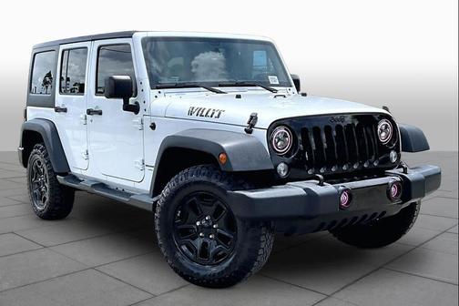 Bright White Clearcoat 2018 Jeep Wrangler JK Unlimited Willys Wheeler W