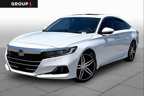 Platinum White Pearl 2021 Honda Accord Touring 2.0T