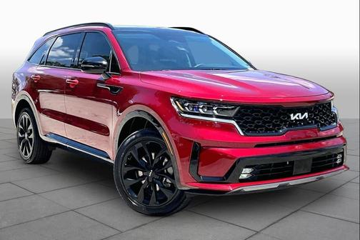 Passion Red 2023 Kia Sorento SX