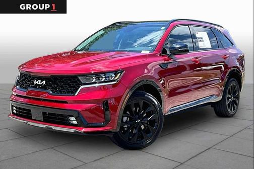 Passion Red 2023 Kia Sorento SX