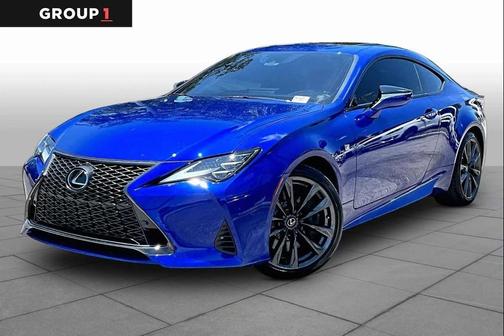 Ultrasonic Blue Mica 2.0 2024 Lexus RC 350 F Sport