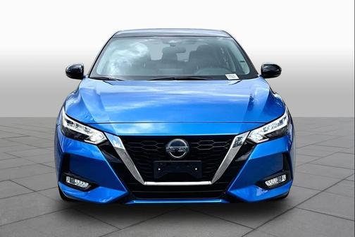 Electric Blue Metallic/Super Black 2023 Nissan Sentra SR