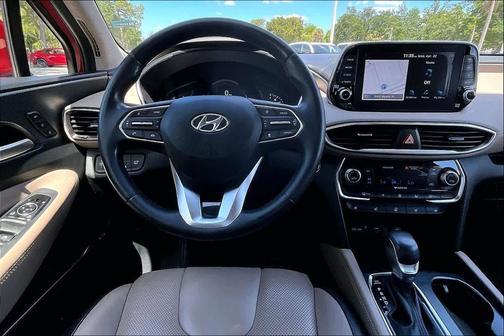 Scarlet Red 2019 Hyundai SANTA FE Ultimate 2.0T