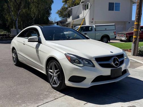 Diamond White Metallic 2014 Mercedes-Benz E-Class E 350 2dr Coupe