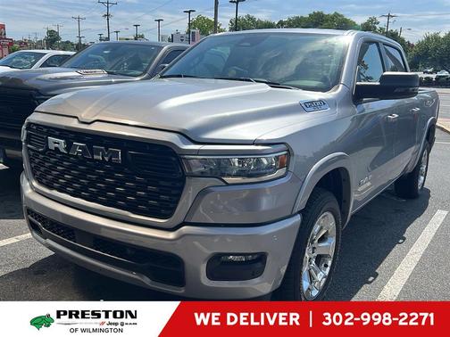 Billet Silver Metallic Clearcoat 2025 RAM 1500 Lone Star