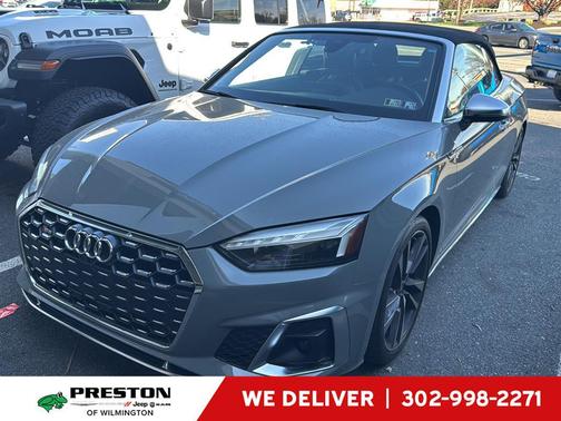 Quantum Gray/Black Roof 2022 Audi S5 Premium Plus TFSI quattro Tiptronic