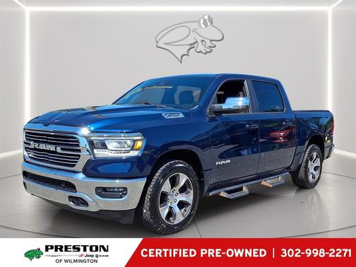 Patriot Blue Pearlcoat 2023 RAM 1500 Laramie