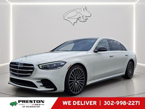 MANUFAKTUR Diamond White 2022 Mercedes-Benz S-Class 4MATIC