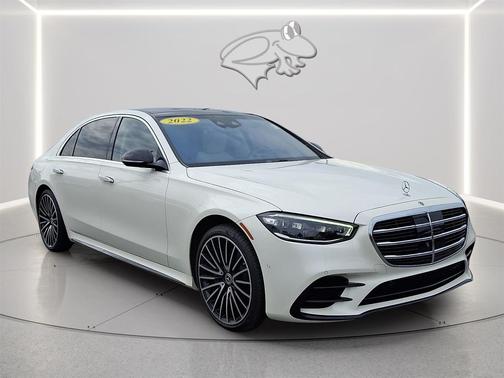 MANUFAKTUR Diamond White 2022 Mercedes-Benz S-Class 4MATIC