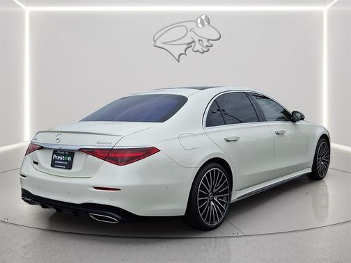 MANUFAKTUR Diamond White 2022 Mercedes-Benz S-Class 4MATIC