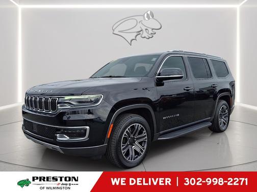 Diamond Black Crystal Pearlcoat 2022 Jeep Wagoneer Series III 4x4