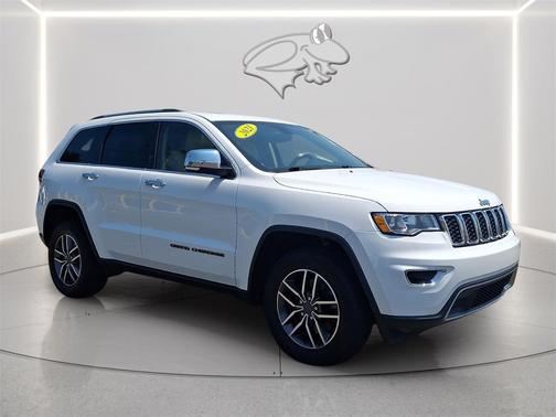 Bright White Clearcoat 2021 Jeep Grand Cherokee Limited