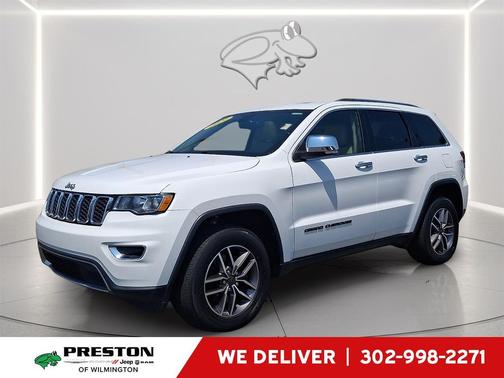 Bright White Clearcoat 2021 Jeep Grand Cherokee Limited