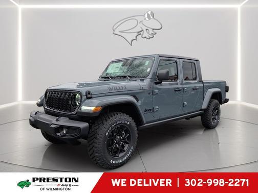 Anvil Clearcoat 2026 Jeep Gladiator Willys 4x4