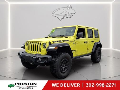 High Velocity Clearcoat 2022 Jeep Wrangler Unlimited High Tide 4x4