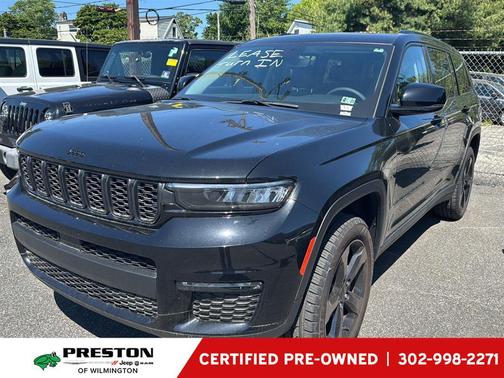 Diamond Black Crystal Pearlcoat 2023 Jeep Grand Cherokee L Limited