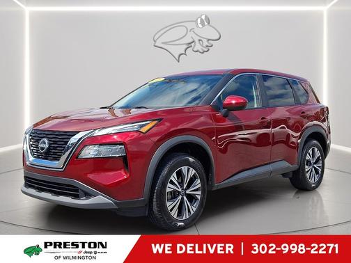 Scarlet Ember Tintcoat 2023 Nissan Rogue SV