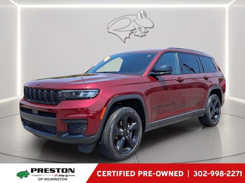 Velvet Red Pearlcoat 2023 Jeep Grand Cherokee L Altitude