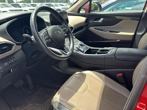 Calypso Red 2022 Hyundai SANTA FE Limited