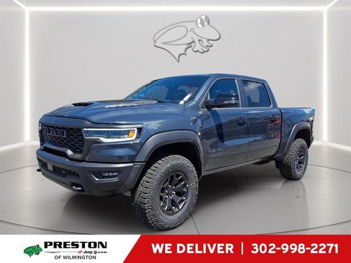 Forged Blue Metallic 2026 RAM 1500 RHO Crew Cab 4x4 5'7' Box