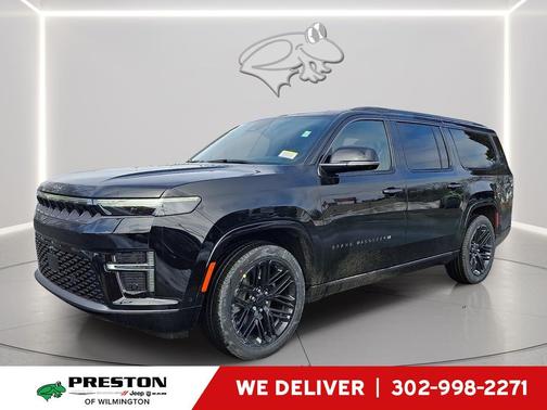 High Gloss Black 2026 Jeep Grand Wagoneer L Limited Reserve 4x4