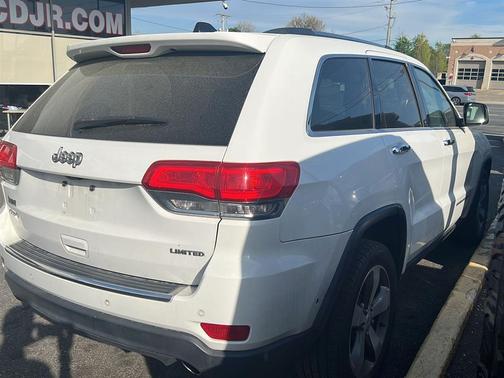 Bright White Clearcoat 2016 Jeep Grand Cherokee Limited