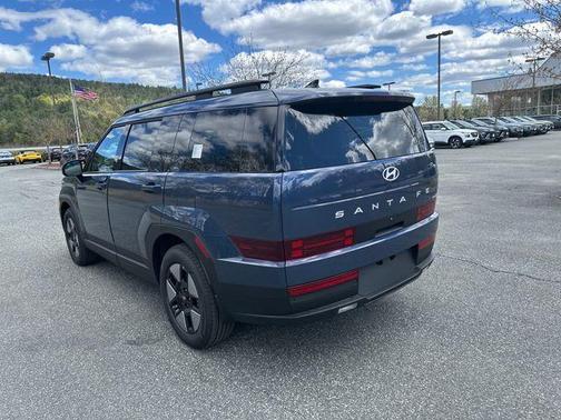 Atlantic Blue 2026 Hyundai SANTA FE HEV SEL