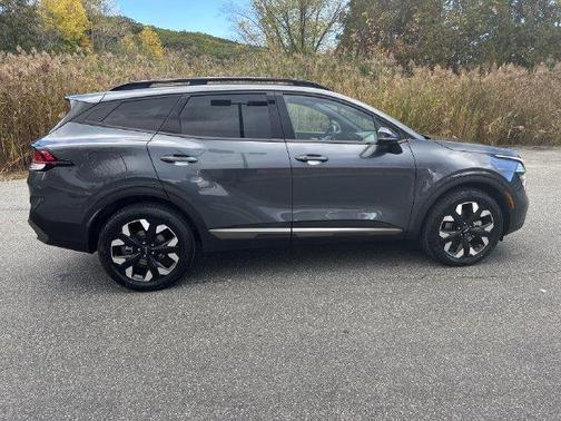 Gravity Gray 2024 Kia Sportage Plug-In Hybrid X-Line