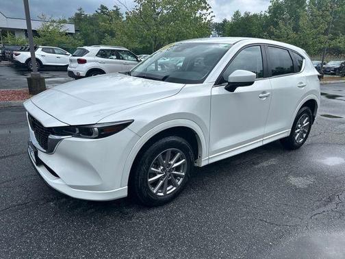 Rhodium White Metallic 2024 Mazda CX-5 2.5 S Select Package