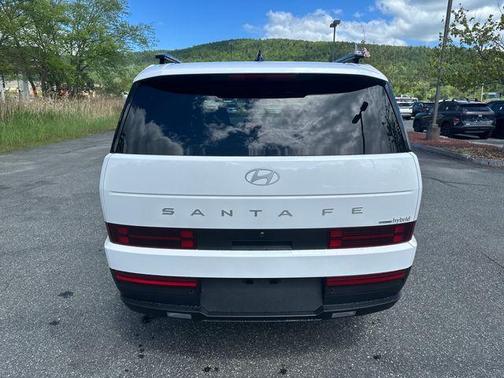 White 2026 Hyundai SANTA FE HEV SEL