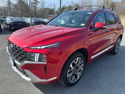 Calypso Red 2022 Hyundai SANTA FE Calligraphy