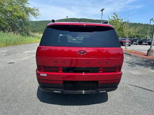 Red 2026 Hyundai SANTA FE HEV Calligraphy
