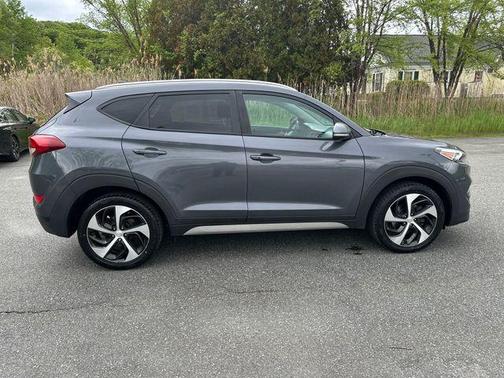 Coliseum Gray 2018 Hyundai TUCSON Sport