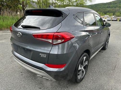 Coliseum Gray 2018 Hyundai TUCSON Sport