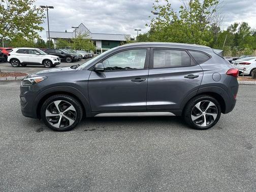 Coliseum Gray 2018 Hyundai TUCSON Sport