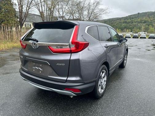 Gray 2018 Honda CR-V EX